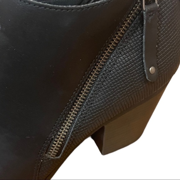 DV by Dolce Vita Black "Jameson" Double Zip Booties - Picture 6 of 13